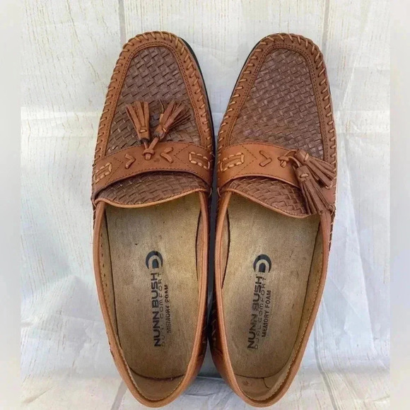 NUNN BUSH Leather Dress Tassel Loafers Slip-On Shoes Size 8.5 - Picture 9 of 11